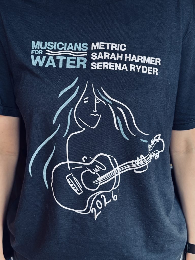 Musicians For Water Benefit Tee